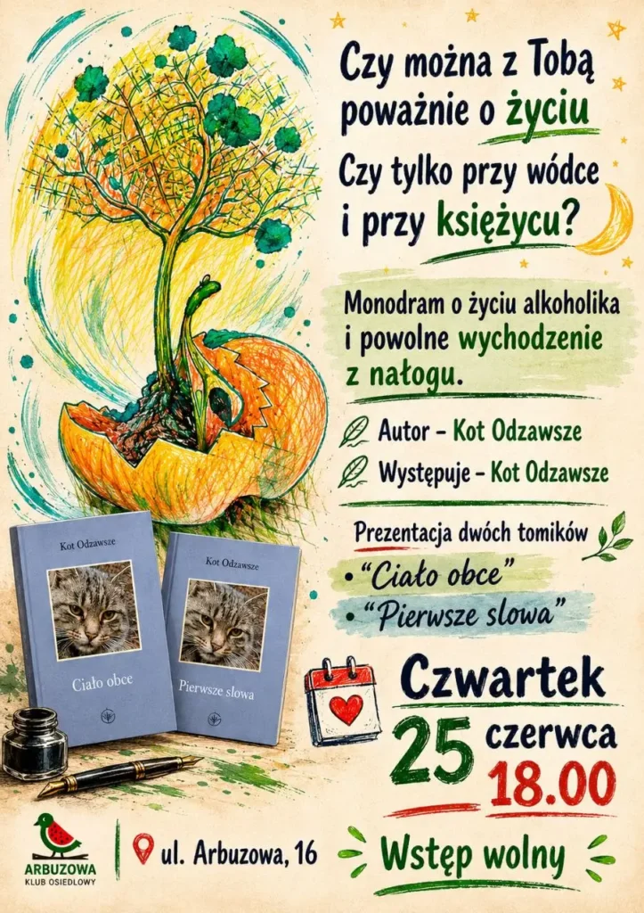 Monodram o życiu alkoholika
